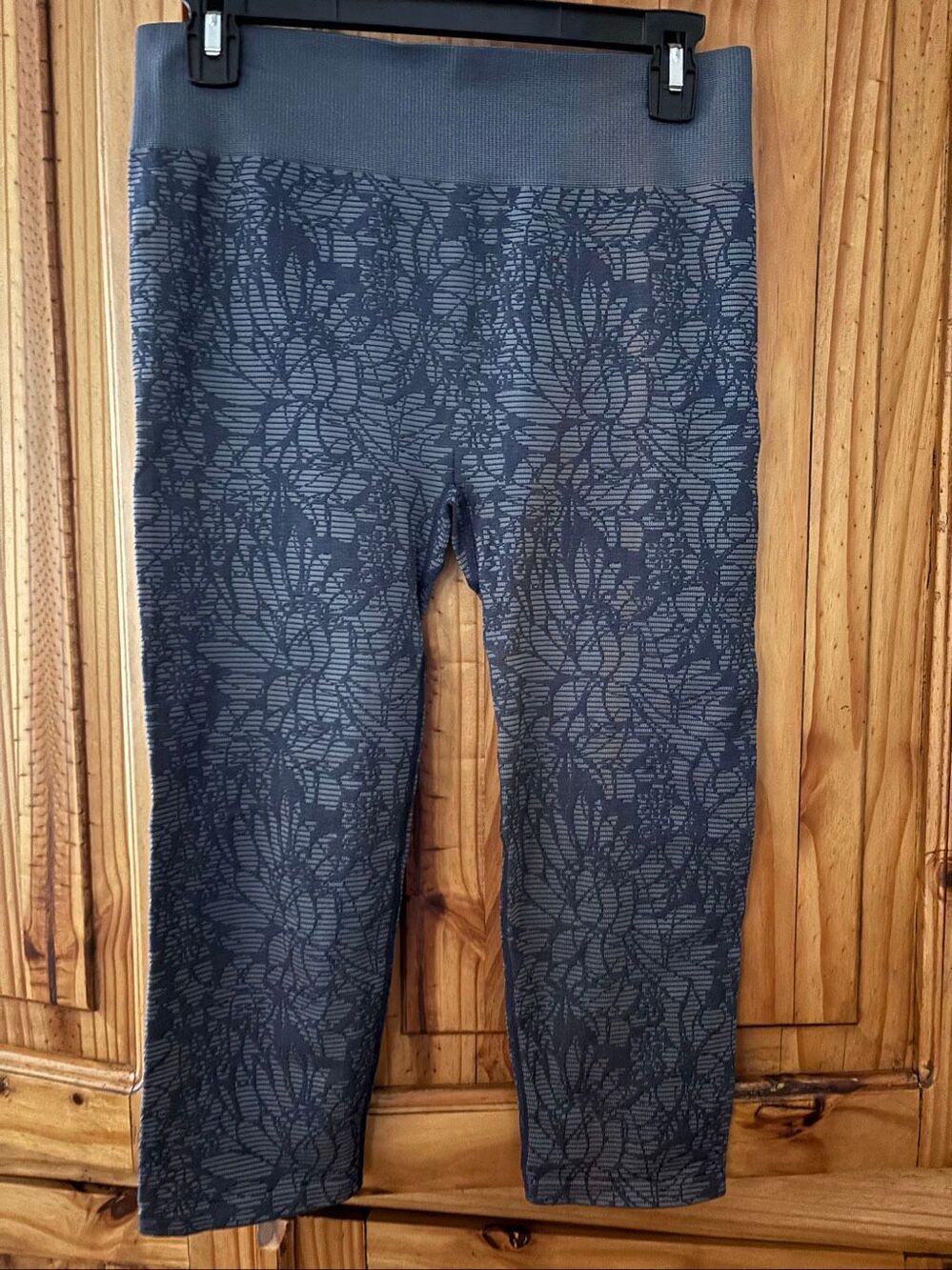Fabletics Floral Grey Leggings